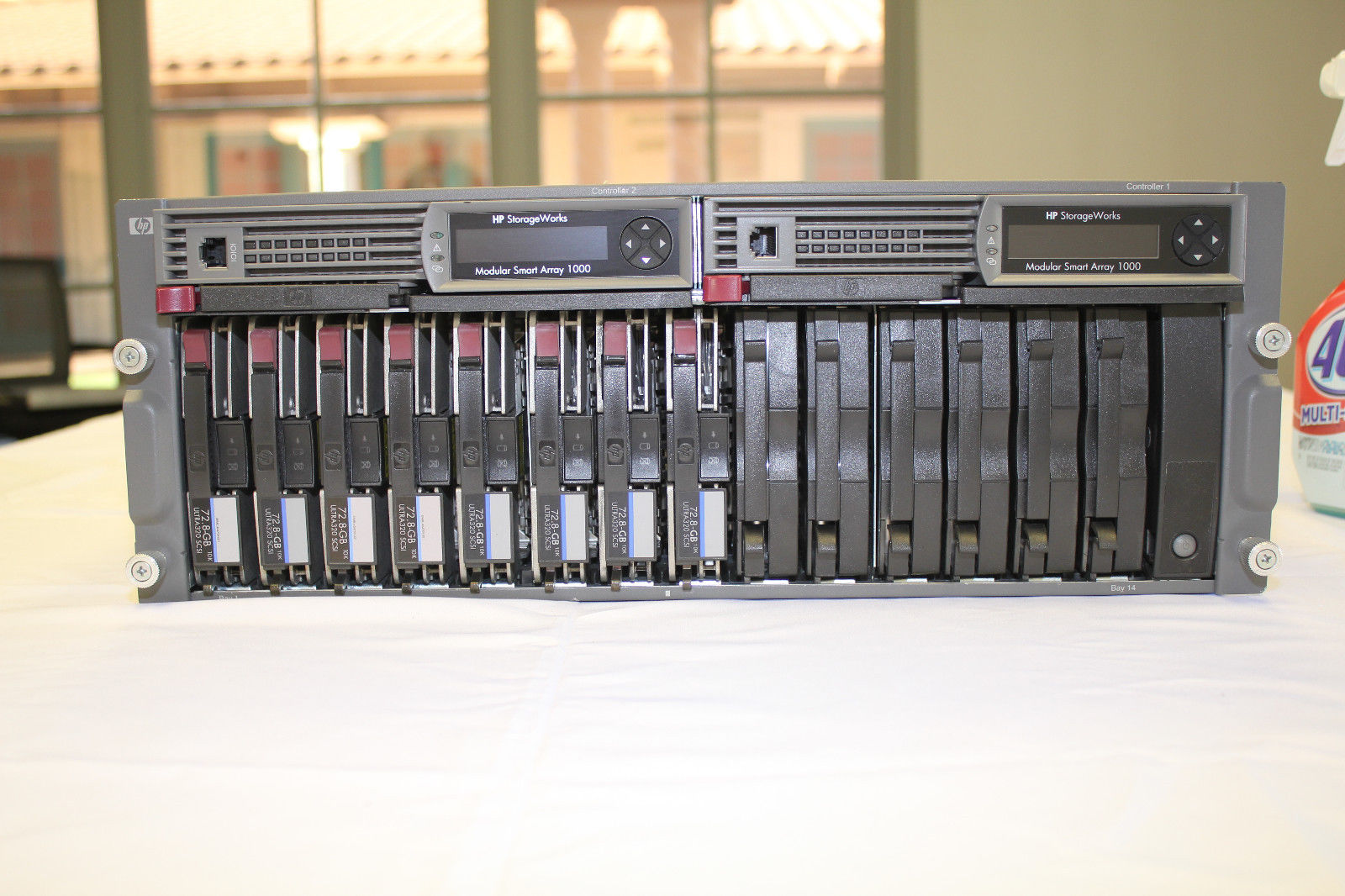 Array storage. HP STORAGEWORKS msa1000. MSA 1000. HP STORAGEWORKS Modular Smart array 1000. HP MSA 1000.