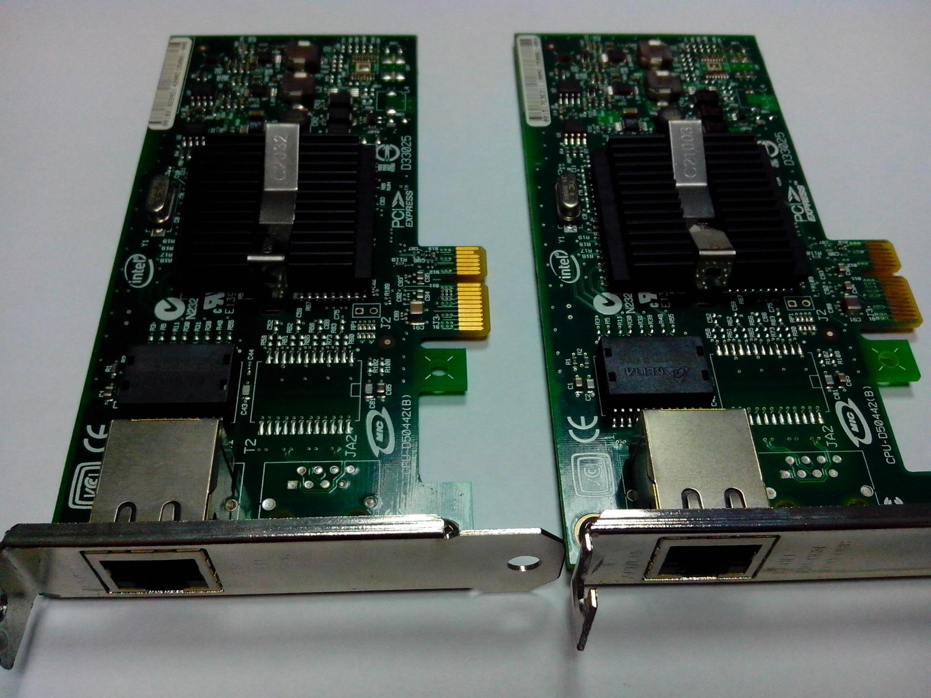 Intel cards. Expi9402pt. Expi9301. Intel Pro/1000 pt Quad. Pt9400.