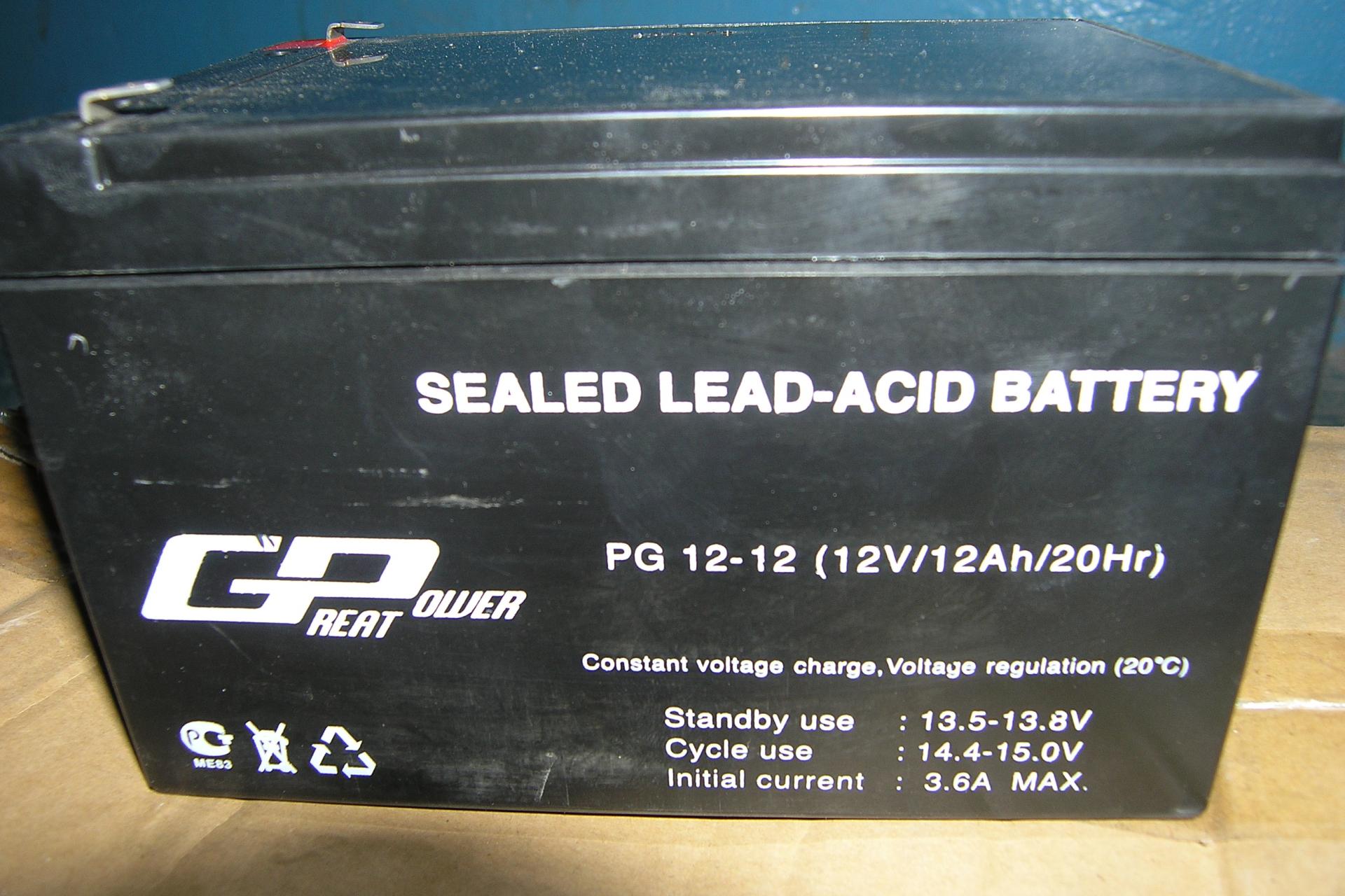 Sealed battery