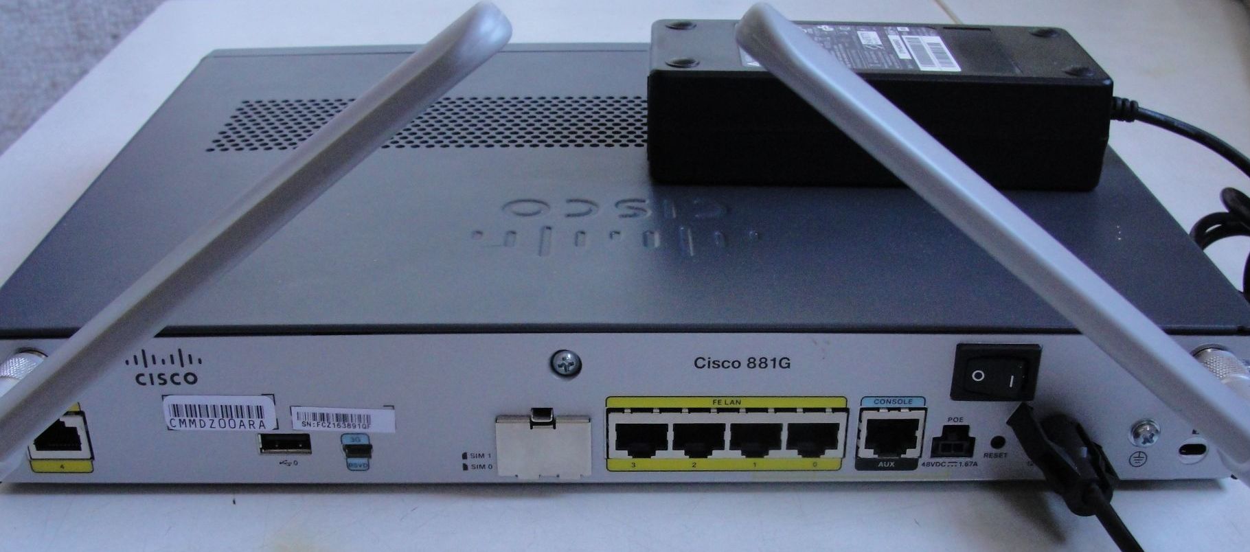 Настройка маршрутизатор cisco 871