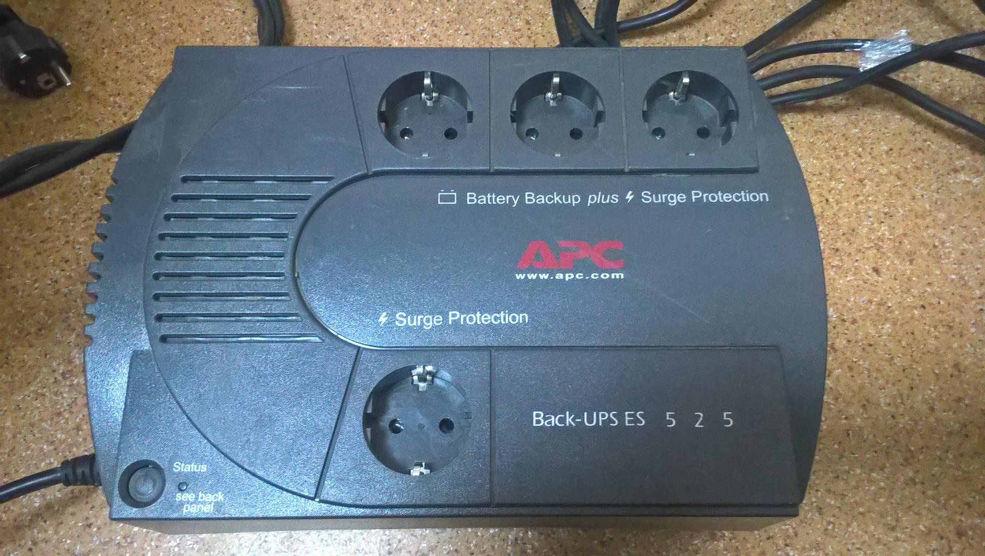 Apc back ups es 525 схема