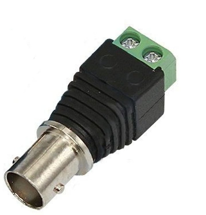 Разъём (гнездо) BNC с клеммной колодкой (под винт)  1 шт..jpg